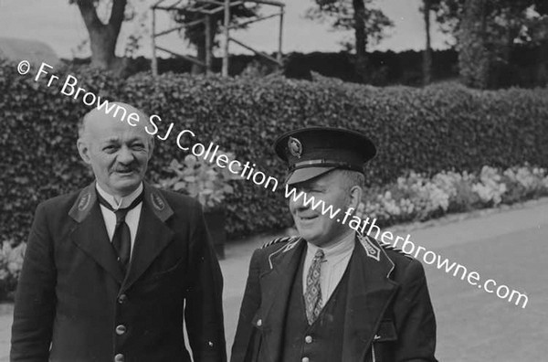 RAILWAY PERSONALITIES F.SULLIVAN & B.MCEVOY AT CLOUGHJORDAN